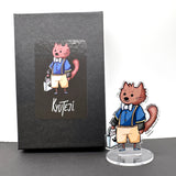 Shopper Cloud Acrylic Standee