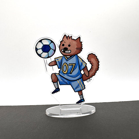 Soccer Cloud Acrylic Standee